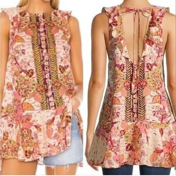 Free People Summer in Talum tunic top - Picture 1 of 7